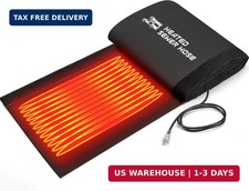 20FT RV Heated Sewer Hose Cover Avoid Freezing at -20°F, Electrical Heated Sleev