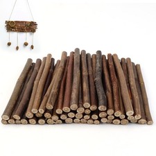 50 pièces branche decorative bois 10cm batonnet en bois Branche en Bois Morce...