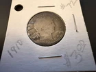 1910 BARBER QUARTER Philadelphia Mint (No Mark) CIRCULATED 90% Silver SEE NOTE