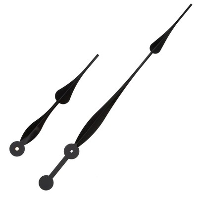 Shappy 12 Inches Long Spade Hands for Takane I Shaft High Torque Clock Movement,