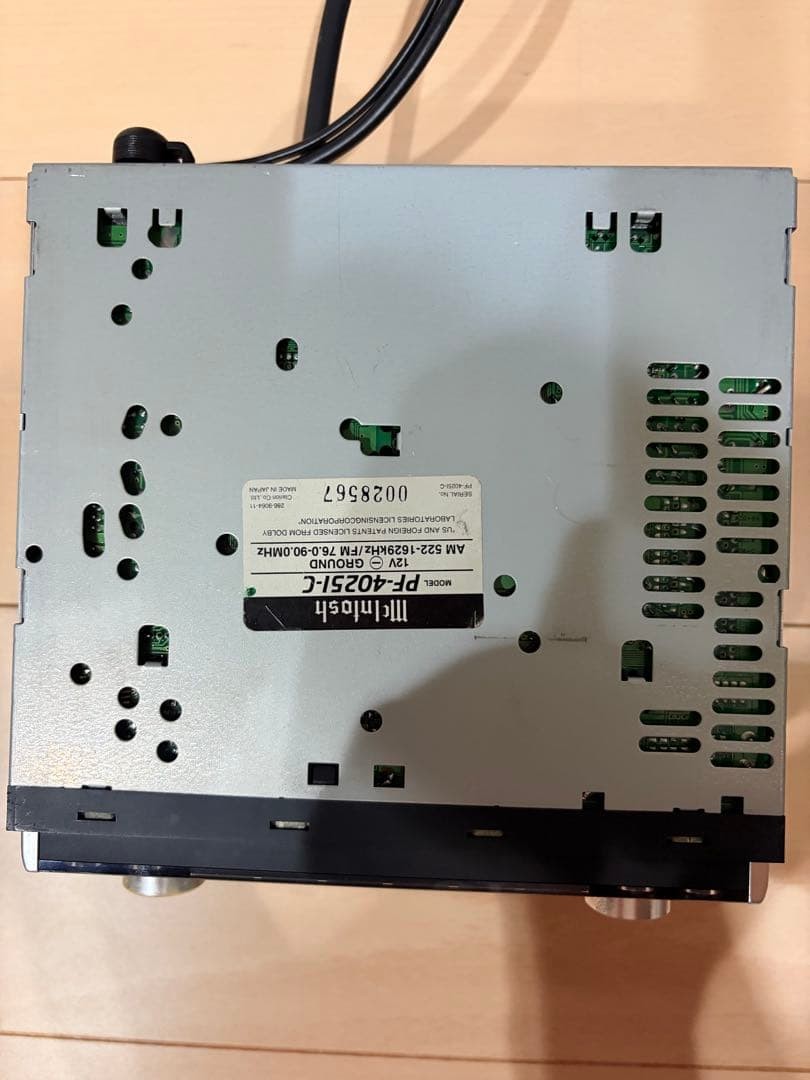 McIntosh PF-40251-C Subaru OEM 2DIN CD MD Car Stereo Head Unit JDM