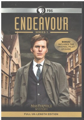 Endeavour: Series Season 1 Masterpiece Mystery (Jonathan Hyde)  NEW