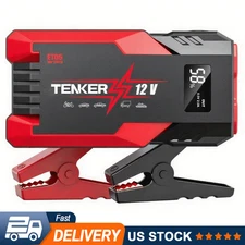 TENKER Portable Car Jump Starter Battery Charger Lithium Jumper Box Power Bank