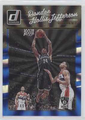 2016-17 Panini Donruss Blue Holo Laser 23/49 Rondae Hollis-Jefferson #81 1vy