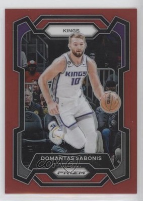 2023-24 Panini Prizm Red Prizm 28/299 Domantas Sabonis #45 12yh