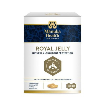 Manuka Health Royal Jelly | 365 Kapseln | Direkt aus Neuseeland  