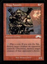 Mogg Assassin LP Light Play Exodus MTG [8847]