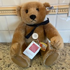 Steiff Bear 0156/42 all tags collector's edition 1984 W-Germany 15" hump growler