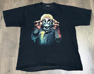 Vintage ICP Violent J RARE 1990s Insane Clown Posse Hip Hop Rap Grunge XL 