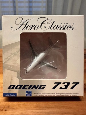 Aero Classics Transaero Airlines Boeing 737-200 1:400 Modell RA73001 Трансаэро