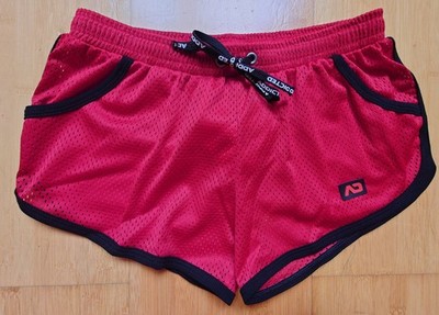 Addicted  Mesh-Short  Rocky  rot-schwarz Gr.M 30-32 Neuware ohne Verkaufsetikett