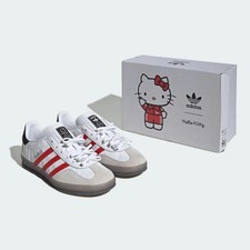 12.5W/11.5M- NEW Hello Kitty X Women's adidas Gazelle Shoes 50th Anniversary