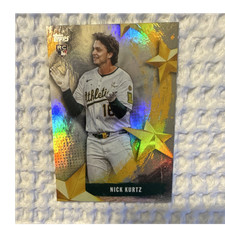 2025 Topps Update Stars of MLB Nick Kurtz Rookie Insert #SMLB-61 Athletics
