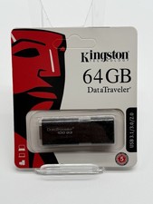 Kingston 64GB DataTraveler 100 G3 USB 3.0 Flash Drive DT100G3/64GBCR 