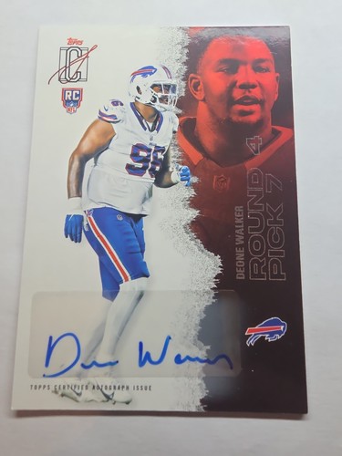 2025 Topps Signature Deone Walker Rookie Class Autographs (RAW)