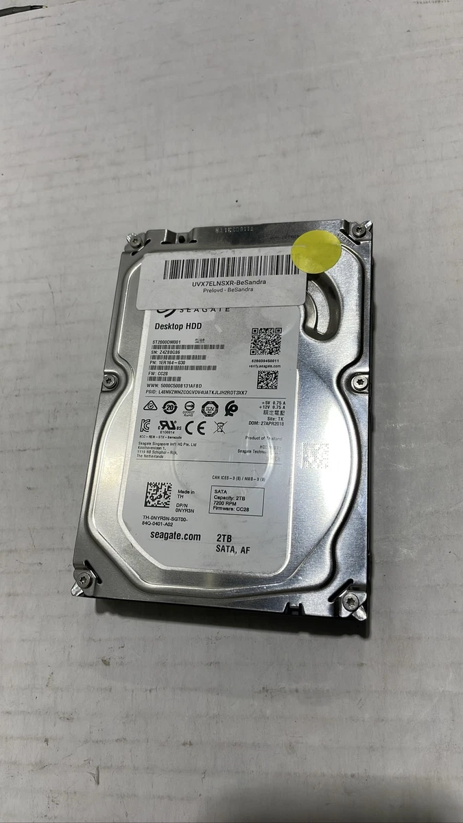 Seagate Barracuda St2000dm001 2tb for sale | eBay