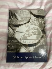 Olympic 50p Coins Complete Set In Lighthouse Album ( 1 Missing) 37073