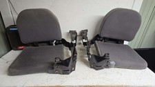 1998 - 2005 Ford Ranger Rear Lh Driver Rh Passenger Side Jump Seats Gray Cloth 1998 - 2005 Ford Ranger Rear Lh Driver Rh Passenger Side Jump Seats Gray Cloth
