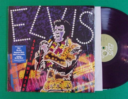 ELVIS PRESLEY - Always On My Mind (AFL1-5430) Purple Vinyl in Shrink w/Sticker!