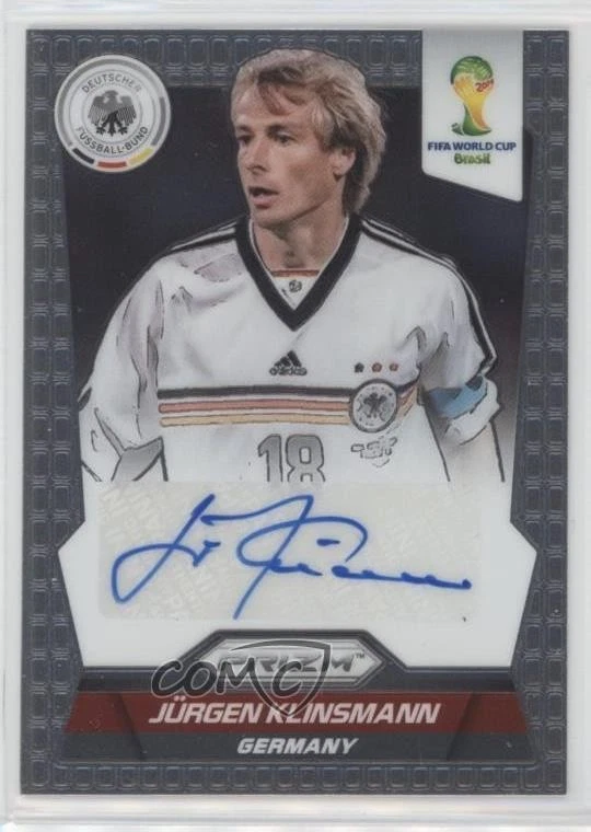 Jurgen Klinsmann Soccer Sports Trading Cards & Accessories