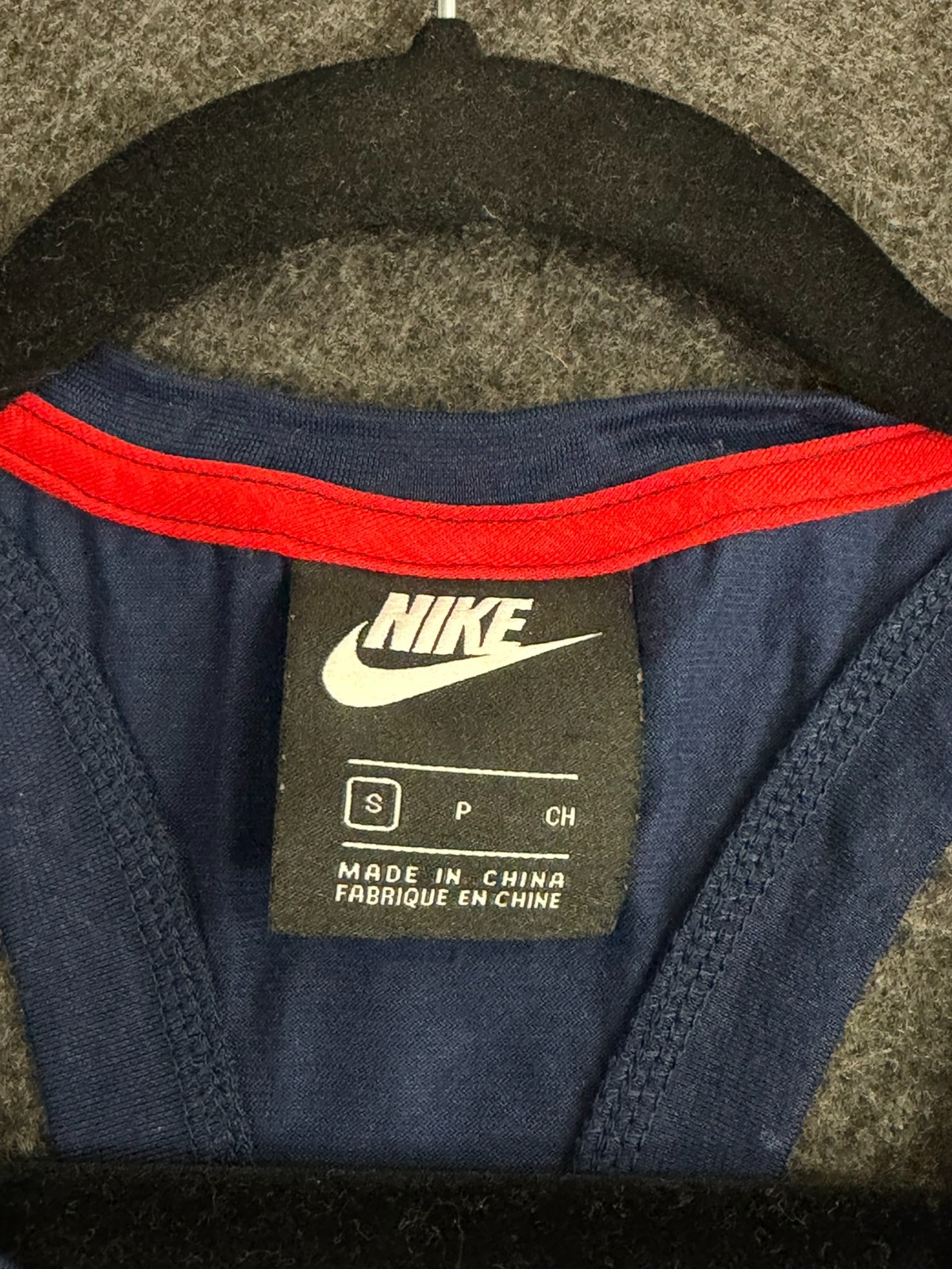 Nike Sportswear Tank Top Women's Small Blue Racerback USA Stars Patriotic CQ4380 thumbnail 3