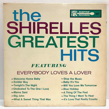 THE SHIRELLES - Greatest Hits (1963 Mono) - 12" Vinyl Record LP - VG+