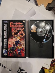 Guardian Heroes Sega Saturn Game Complete Edition, Good Condition, Rare