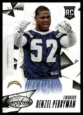 2015 Panini Certified Mirror Silver Denzel Perryman 33/499 San Diego Chargers