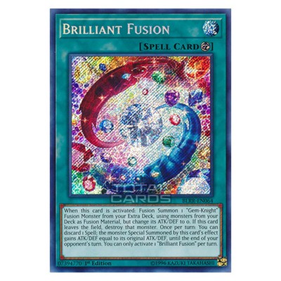YGO Battles of Legend: Relentless Revenge Brilliant Fusion (Secret Rare) BLRR...