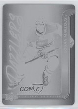 2024 Upper Deck Series 2 Dazzlers Printing Plate Black 1/1 Logan Mailloux 19i7