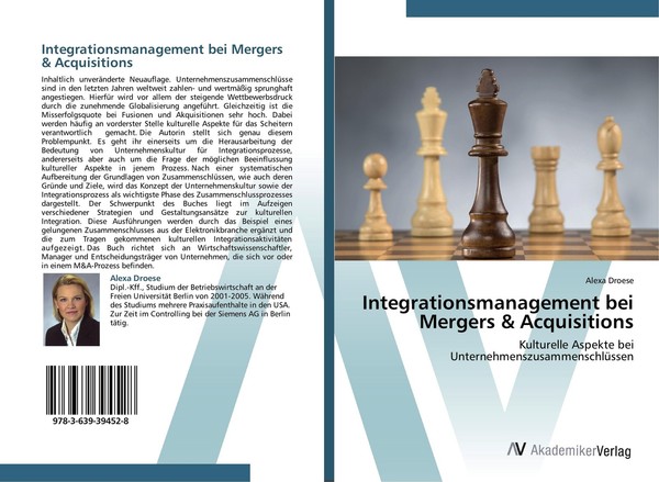 Integrationsmanagement Bei Mergers & Acquisitions Alexa Droese-image