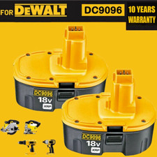 2PACK 18V For Dewalt 18 VOLT XRP DC9096 DC9098 Ni-Mh Battery DC9099 DC9096-2