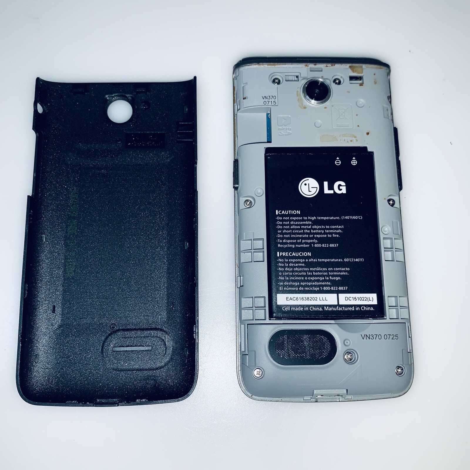 LG Verizon LGVN370 Exalt 2 3G CDMA Verizon Flip Phone Gray READ eBay