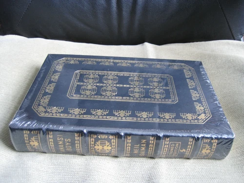 NEIL GAIMAN SIGNED - ANANSI BOYS - EASTON PRESS LEATHER SEALED - AMERICAN GODS