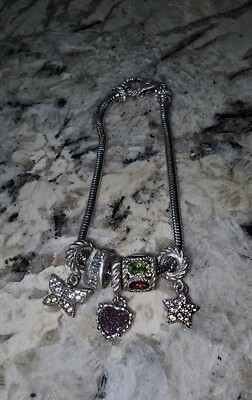 Judith Ripka Sterlingsilber Hinzufügen eines Bettelarmbands schwer zu finden!!
