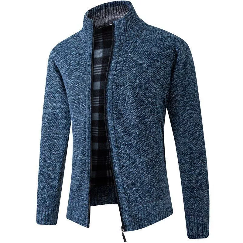Men's Cardigan Sweater Zip Sweater Pullover Cardigan Jacket