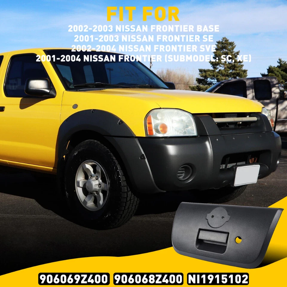 Repuesto manija puerta trasera texturizada 906069Z400 E para Nissan Frontier 01-04 Foto 4 de 4