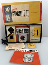 Vintage KODAK Brownie Starmite II Outfit Camera 48 J In Original Box Untested