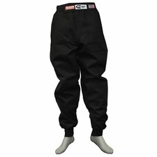 JR FIRE SUIT RACE SUIT PANTS SFI 3-2A/1 BLACK SIZE KIDS 6