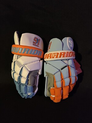Warrior nemesis 19 Tristate 91 Gloves medium ng19 large blue orange white