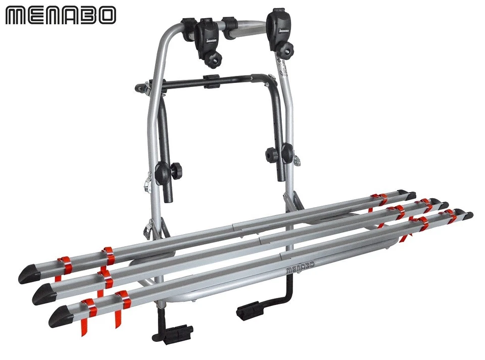 PORTABICI POSTERIORE 3 BINARI PER JEEP RENEGADE ANNO 2022 3 BICI UOMO DONNA  - Immagine 3 di 4