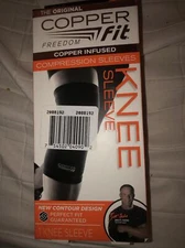 Copper Fit Freedom Copper Infused Compression Sleeves Knee Sleeve Large
