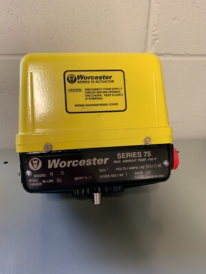 Worcester Controls 10 75-120A Series 75 Electric Actuator 