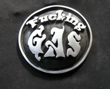   CUSTOM HARLEY MOTORCYCLE F**KING GAS CAP COVER  HOT RAT ROD CAR TRUCK
