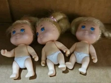 Vintage TYCO QUINTS 1990 Lot of 3 Dolls