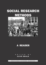 Social Research Methods: A Reader [Routledge ...