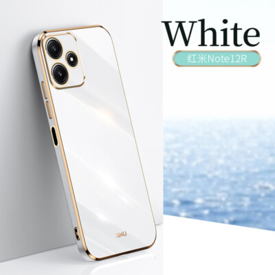 Fashion Plating Soft Silicone Shockproof Case For Xiaomi 13 Redmi K50 Note 12