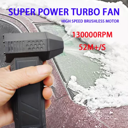 130000RPM Turbo Blower Jet Fan Violent Turbofan Brushless Motor Rechargeable US - Picture 2 of 11