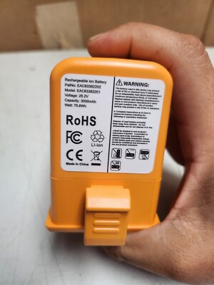 EAC63758601 EAC63382201 Internal Battery for LG Cordzero A9 Cordless Vacuum