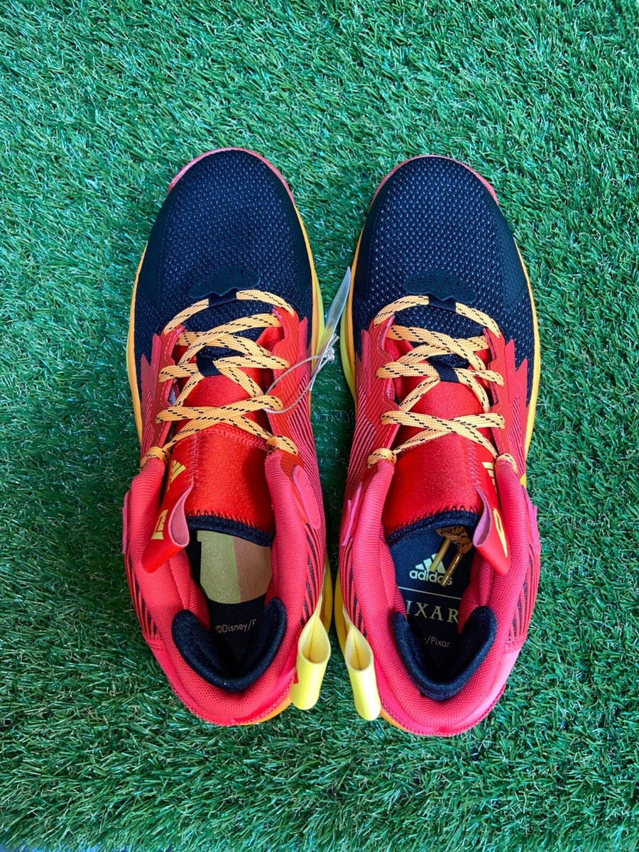 Adidas Dame 8 Pixar Mr. Incredible Red Basketball Shoes  display picture 1
